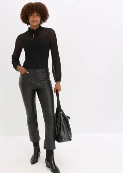 Pantalon enduit