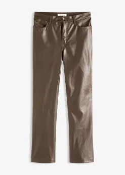 Pantalon enduit