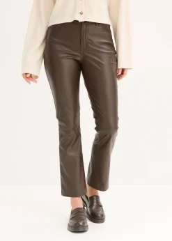 Pantalon enduit