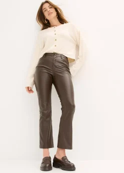 Pantalon enduit