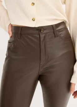 Pantalon enduit