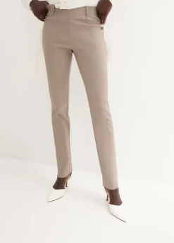 Pantalon extensible à taille entièrement élastiquée