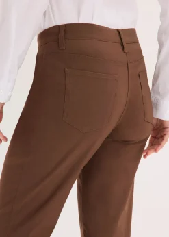 Pantalon extensible, bootcut
