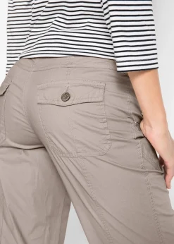Pantalon extensible cargo 3/4