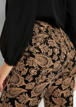 Pantalon extensible imprimé