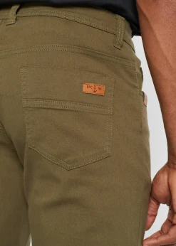 Pantalon extensible regular, droit