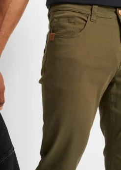 Pantalon extensible regular, droit