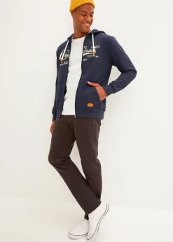 Pantalon extensible regular avec ceinture, droit