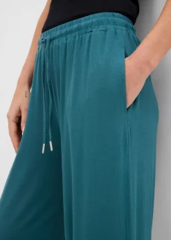 Pantalon fluide en jersey viscose