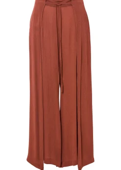 Pantalon fluide en viscose