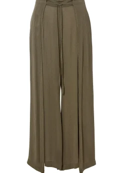 Pantalon fluide en viscose