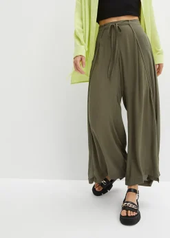 Pantalon fluide en viscose