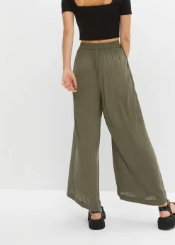 Pantalon fluide en viscose