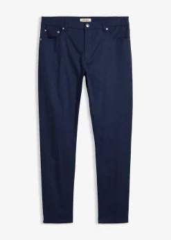 Pantalon fuselé extensible à taille élastiquée, regular