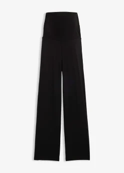 Pantalon jersey de grossesse 2en1 avec ceinture rabattable