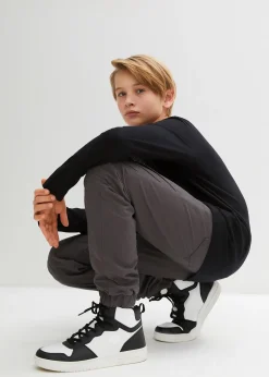 Pantalon jogger regular à doublure thermique en jersey