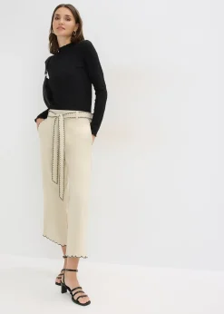 Pantalon large 100% coton