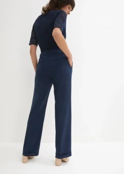 Pantalon large à pinces