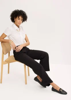 Pantalon large à pinces