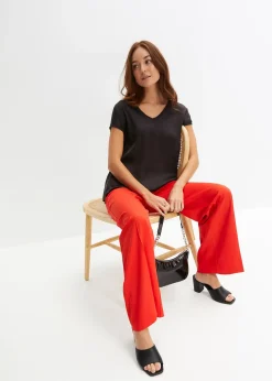 Pantalon large à pinces