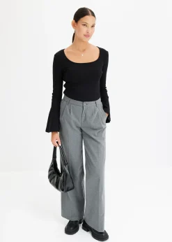 Pantalon large à pinces