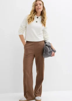 Pantalon large à pinces