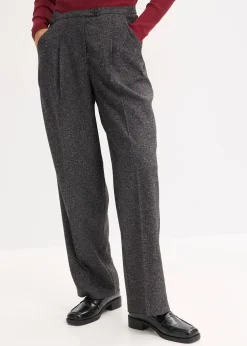Pantalon large à pinces