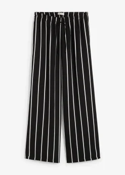 Pantalon large en crêpe léger