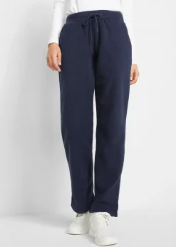 Pantalon large en polaire