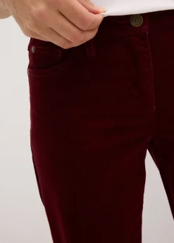 Pantalon large en velours côtelé