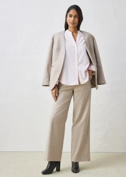 Pantalon large, style 5 poches