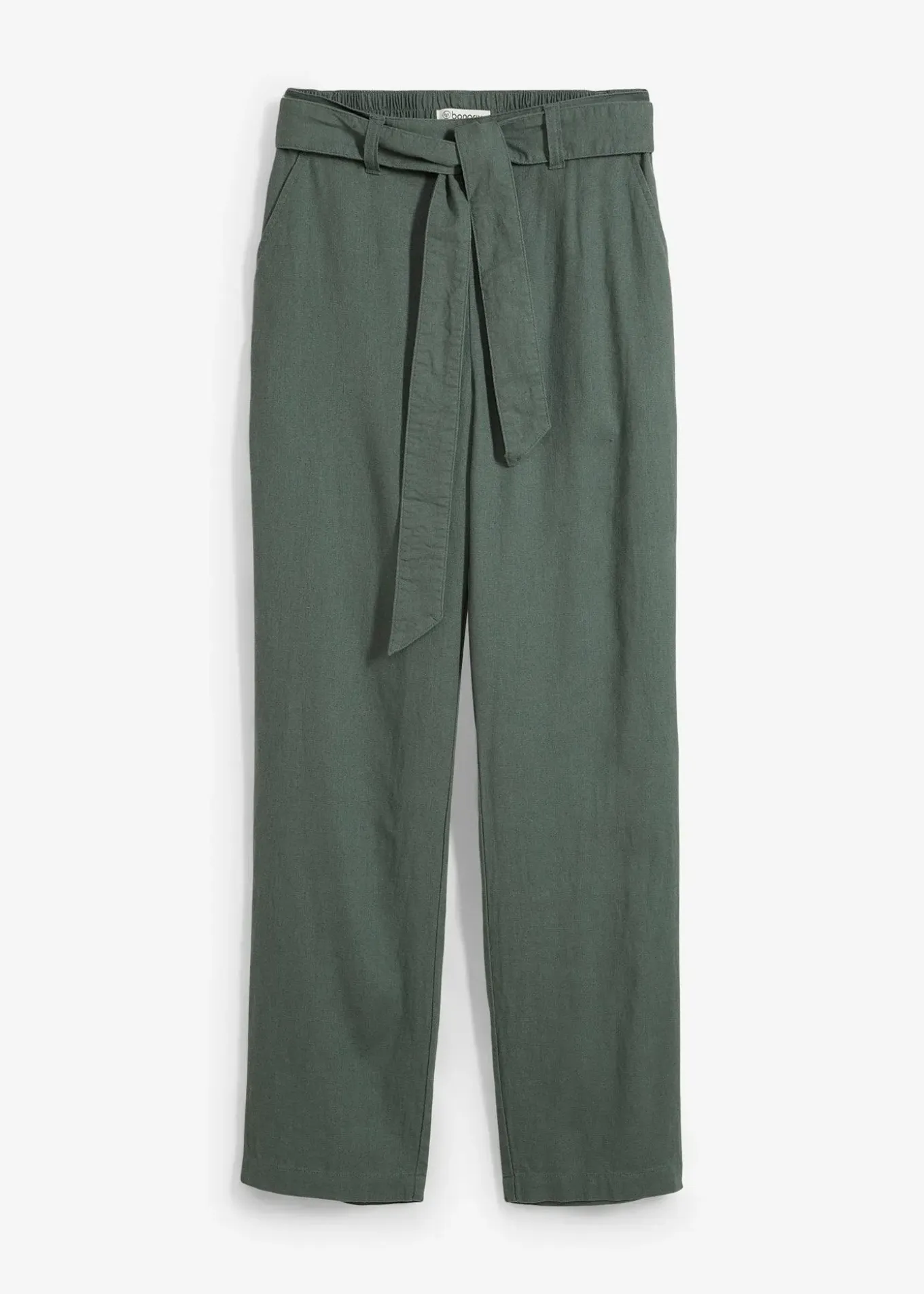 Pantalon léger à taille élastiquée