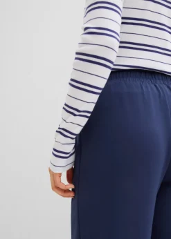 Pantalon palazzo doux en néoprène