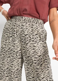 Pantalon palazzo imprimé