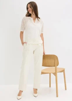Pantalon paper bag 100% coton