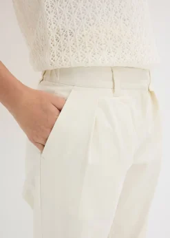 Pantalon paper bag 100% coton