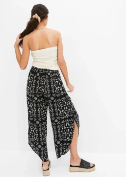 Pantalon paréo fendu sur les côtés