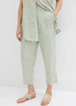 Pantalon sarouel en viscose