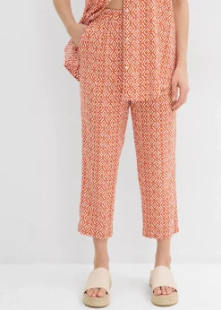 Pantalon sarouel en viscose