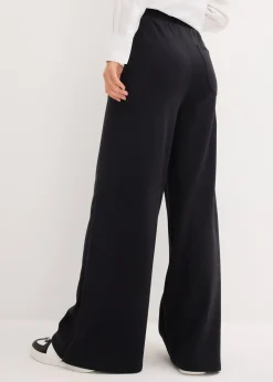 Pantalon sweat de jogging large en coton mélangé