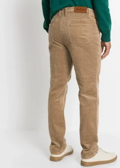 Pantalon velours côtelé extensible Regular Fit, confortable