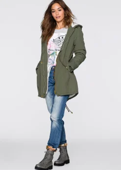 Parka avec doublure peluche
