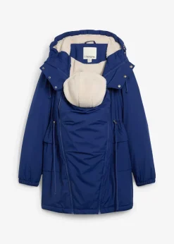 Parka de grossesse et de portage doublée sherpa