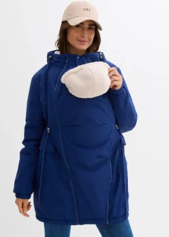 Parka de grossesse et de portage doublée sherpa