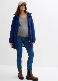 Parka de grossesse et de portage doublée sherpa