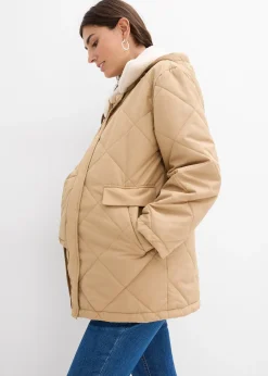Parka de grossesse et de portage 6-en-1 avec gilet sans manches amovible