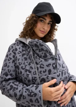 Parka de grossesse réversible 4-en-1 avec fonction portage