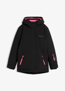 Parka de ski imperméable à détails sportifs