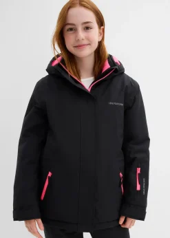 Parka de ski imperméable à détails sportifs