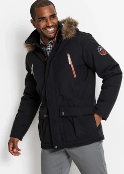 Parka d’hiver déperlante à capuche amovible